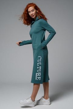 8520 Платье с капюшоном