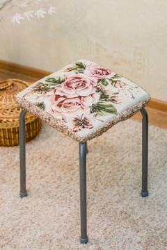 Подушка для мебели Сидушка на табурет квадратная