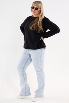 Лонгслив с отделкой