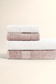 Полотенце махровое Ночь Нежна 50х90 (2), 70х140 (2) 4 шт