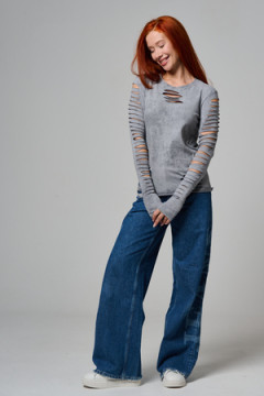 7476 Лонгслив женский