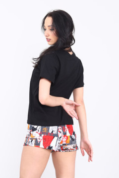 Пижама с шортами 15472