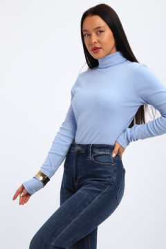 Водолазка женская с горлом теплая 32103