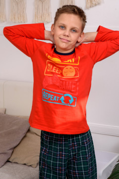 Пижама с брюками для мальчика ПижКл