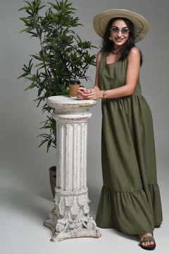 Сарафан льняной