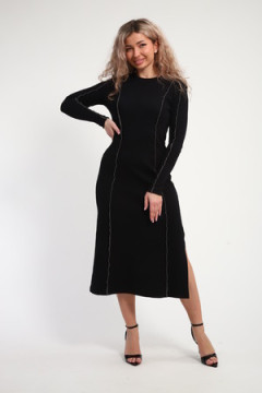 Платье кашкорсе со швом ПлЖ-01