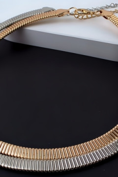 Чокер Дизайнерский Жгут, 8мм + Подарок, подарочная упаковка