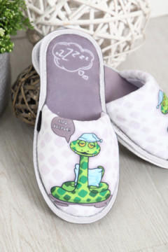 Тапки Утро светлое (белые)