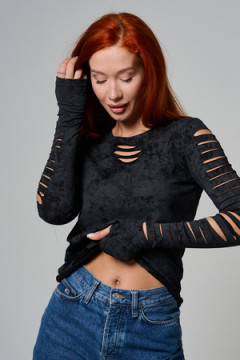 7476 Лонгслив женский