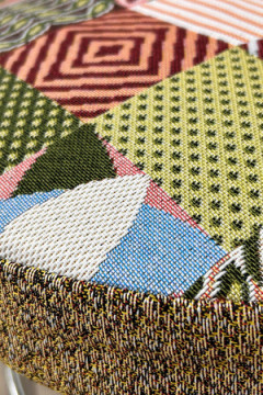 Подушка для мебели Сидушка на табурет круглая