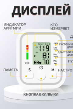 Тонометр автоматический для измерения давления 60733