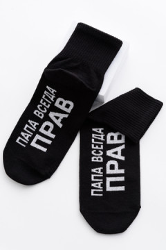 Носки стандарт Папа прав (набор 2 пары)