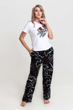 Пижама с брюками 30537