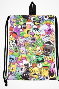 Мешок для обуви Монстры новые