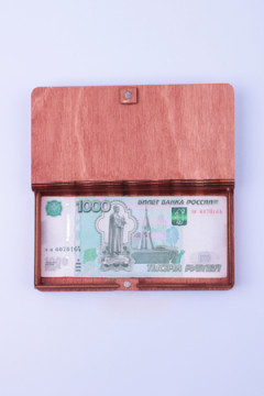 Купюрница деревянная GL1203 Поздравляем