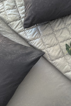 КПБ с одеялом New Style КМ-003 графит-серый