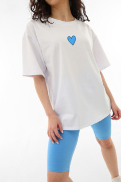 Костюм с велосипедками Heart