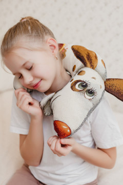 Подушка декоративная игрушка С любовью 30*40