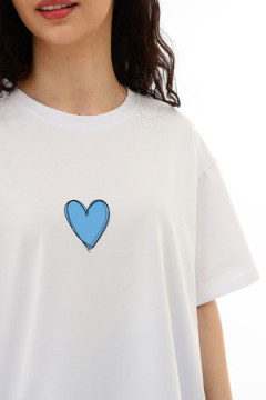 Костюм с велосипедками Heart