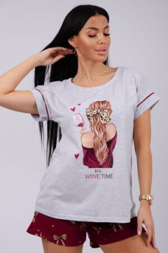 Пижама с шортами Мореллино