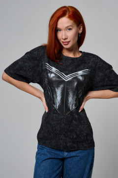 8594 футболка женская оверсайз