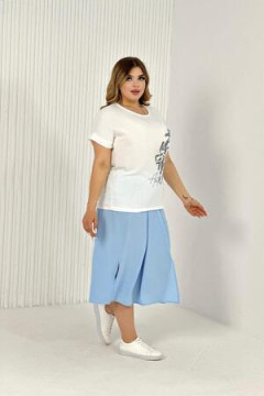 Костюм с юбкой 52323