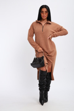 Платье Полина с молнией