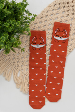 Детские гольфы Лисенок (набор 2 пары)