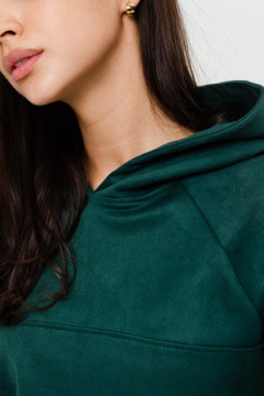 Свитшот 2 оверсайз короткий