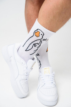 Носки высокие ГусьОк (набор 2 пары)