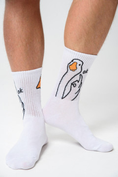 Носки высокие ГусьОк (набор 2 пары)