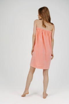 Накидка для бани велюровая