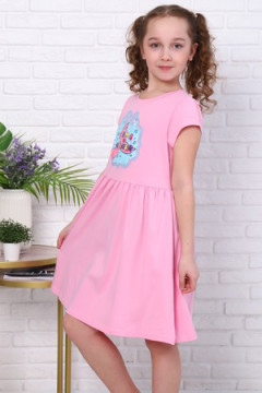 Платье Хвостик короткий рукав