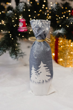 Украшение на бутылку набор 2 шт Гномы