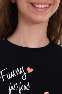 Пижама с шортами Картошка фри арт. ПД-019-046