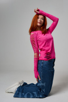 7476 Лонгслив женский