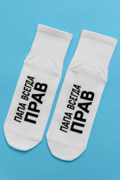 Носки мужские Папа прав