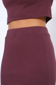 Костюм с юбкой 13292