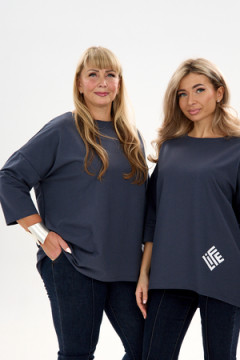 Лонгслив Футер life (к/р)