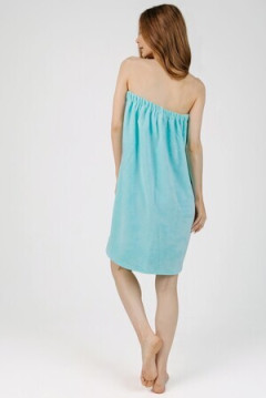 Накидка для бани велюровая