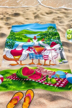 Полотенце Веселые гуси