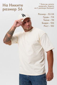Футболка оверсайз мужская 14414
