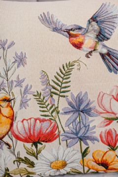 Наволочка декоративная Птички 50х50