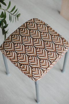 Подушка для мебели Сидушка на табурет квадратная