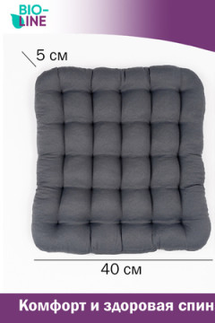 Подушка для мебели Bio-Line с гречневой лузгой PSG25