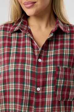 Рубашка в клетку