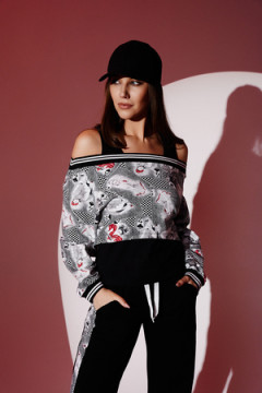 Костюм с брюками 67008 (тройка)