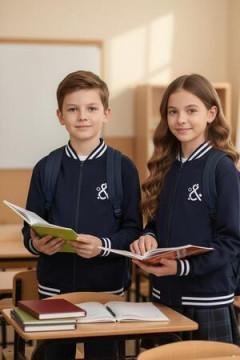 Детский бомбер утепленный на молнии SP2214