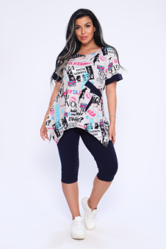 Костюм с бриджами 39030