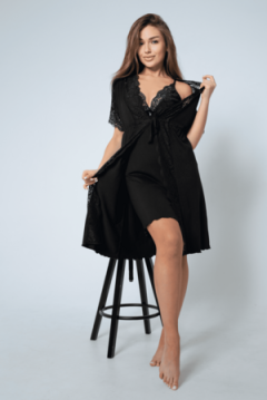 Пеньюар с сорочкой 13018